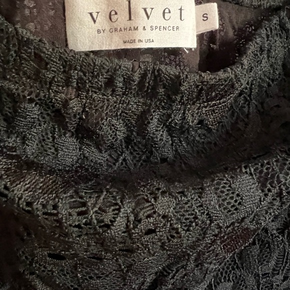 Black lace strapless body con dress - Picture 2 of 3